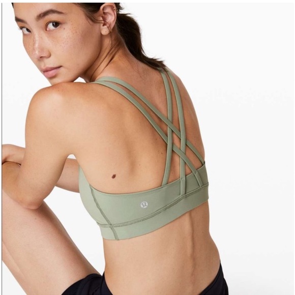 Lululemon Energy Sports Bra in Rosemary Green - Picture 2 of 4